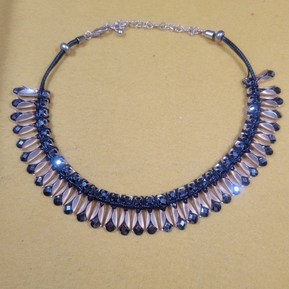 Chico's Vintage Choker Sparkly Evening Wear